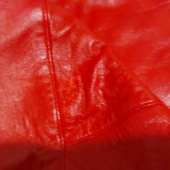 LIZ WEAR WOMEN'S LEATHER JACKET  S - Picture 8 of 8